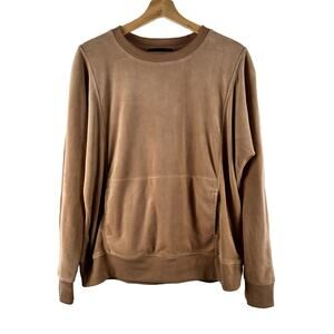 Jane + Delancey Rose Pink Polyester Womens Sweater with Pockets Size M